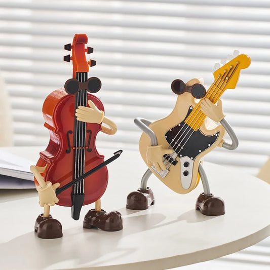 Unique Music Instrument Figurine Desk Decoration