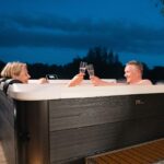 MSPA Frame Series - OSLO 2-6 Person Inflatable Hot Tub Spa w OLED Touch Screen & Hydro Jet Massage