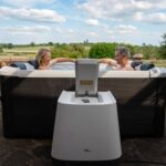 MSPA Frame Series - OSLO 2-6 Person Inflatable Hot Tub Spa w OLED Touch Screen & Hydro Jet Massage