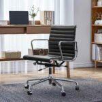 Eames Aluminum Group Office Chair | Top Grain Leather