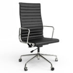 Eames Aluminum Group Office Chair | Top Grain Leather