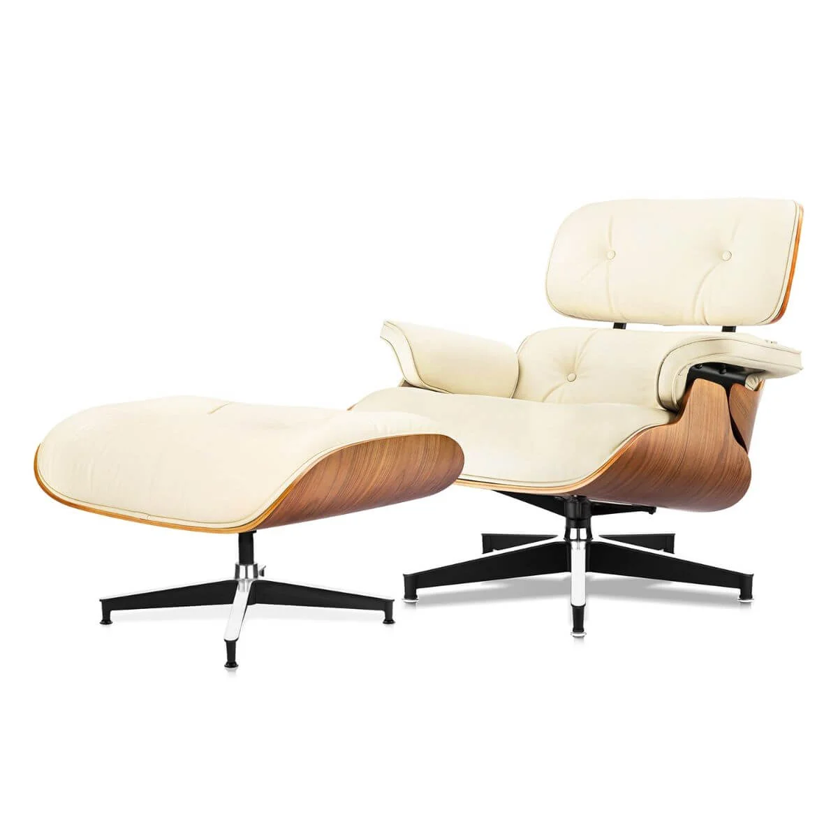 Eames Lounge Chair and Ottoman (Premium Tall Version)