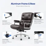 Eames Executive Office Chair | Top Grain Leather