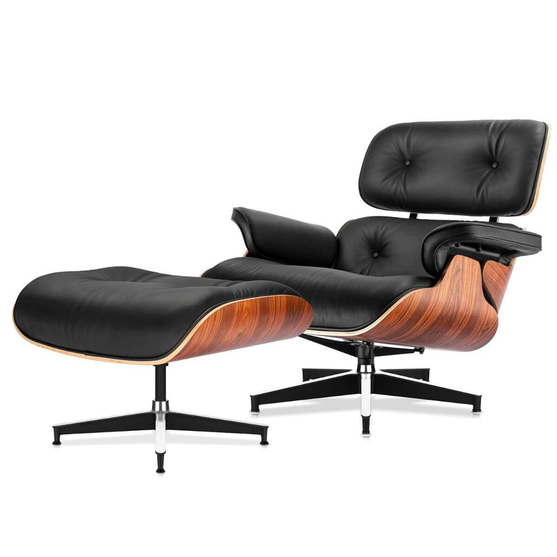 Eames Lounge Chair and Ottoman (Premium Tall Version)