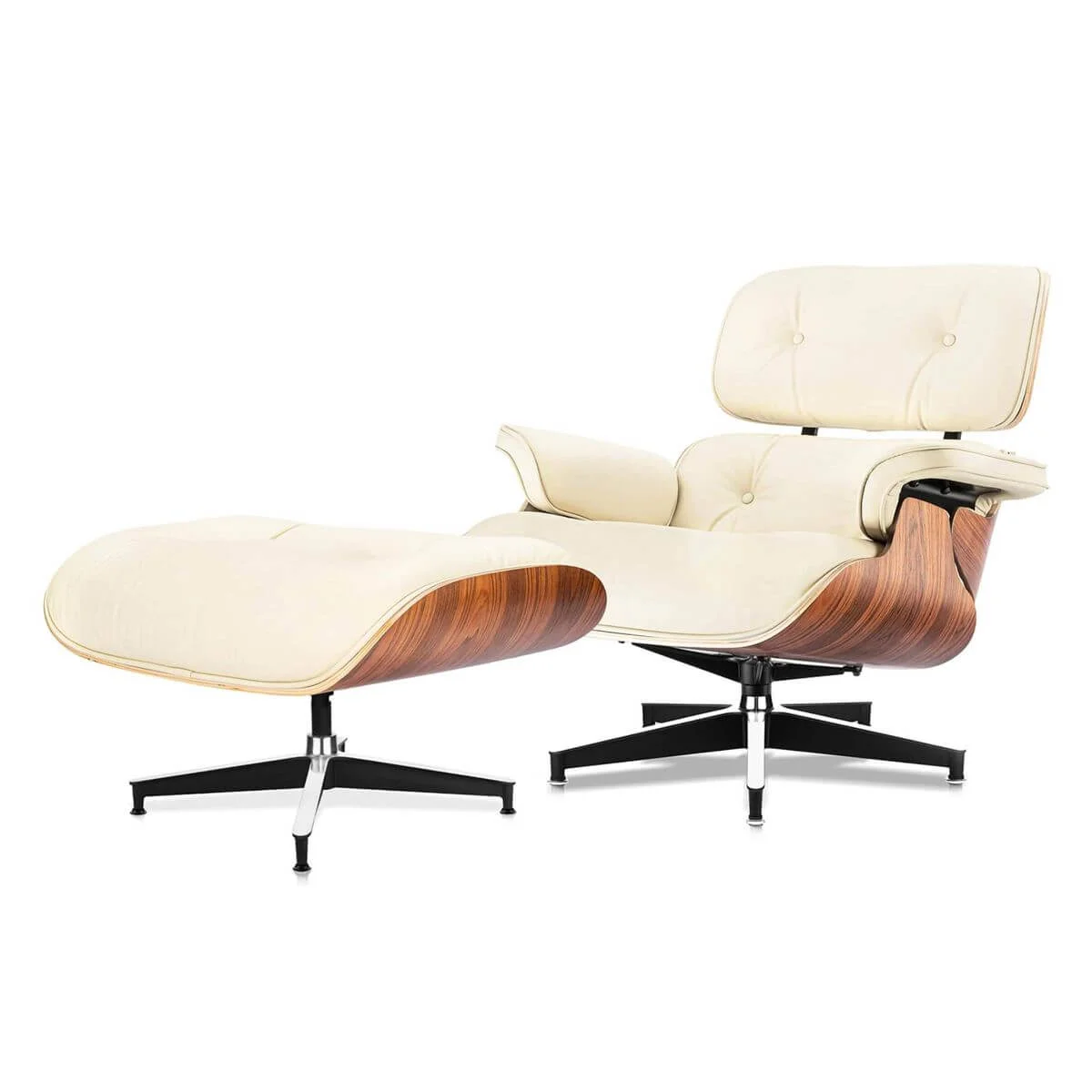 Eames Lounge Chair and Ottoman (Premium Tall Version)