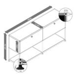 USM Haller Credenza Cabinet Replica / Reproduction