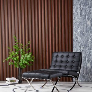 Barcelona Chair Black Leather